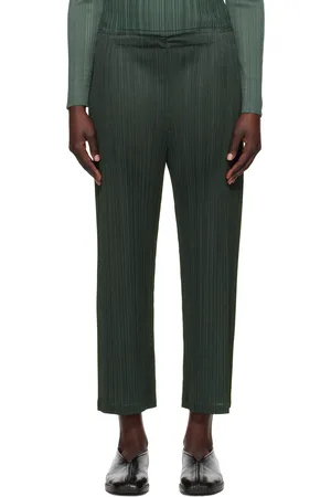 PLEATS PLEASE ISSEY MIYAKE Gray Monthly Colors December Trousers