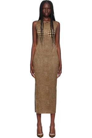 Miaou Brown Selena Maxi Dress