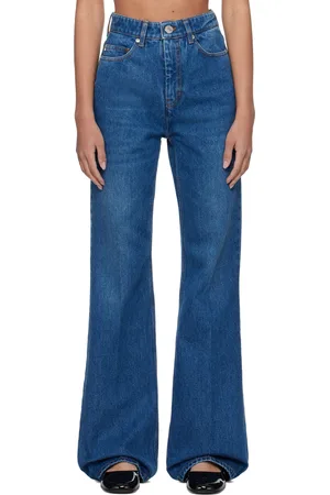 Ami Blue Flare Fit Jeans