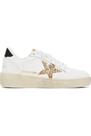 Golden Goose White Ball Star Sneakers