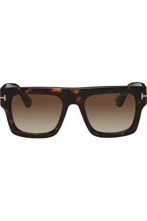 Tom Ford Tortoiseshell Fausto Sunglasses