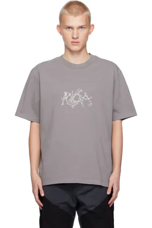 ROA Gray Graphic Boxy T-shirt