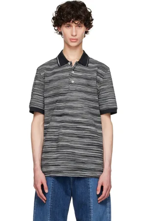 Missoni Black Slub Polo