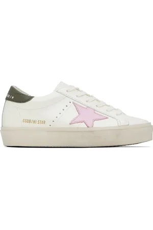 Golden Goose Off-White Hi Star Sneakers