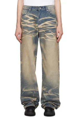 Who Decides War Blue Faded Jeans