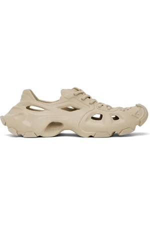 Balenciaga Taupe HD Lace-Up Sneakers