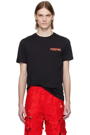 Marni Black Crew Neck T-shirt
