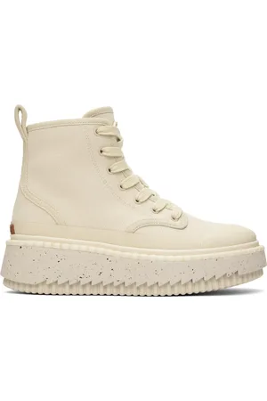 Chloé Off-White Lilli Desert Boots