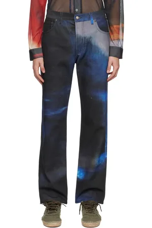 Serapis SSENSE Exclusive Navy Jeans