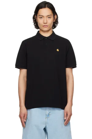 Carhartt Black Chase Pique Polo