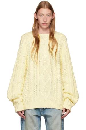 FEAR OF GOD Yellow Raglan Sweater