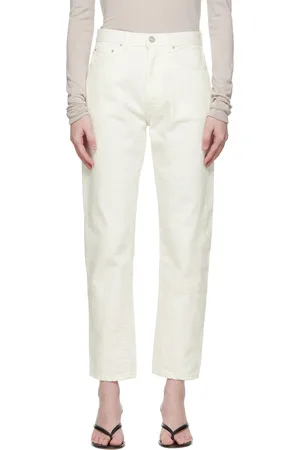 Totême Off-White Twisted Seam Jeans