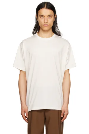 Burberry Off-White Crewneck T-Shirt