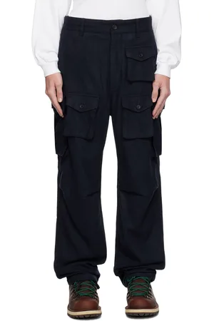 ENGINEERED GARMENTS Navy FA Cargo Pants