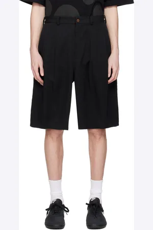 Comme des Garçons Black Polyester Shorts