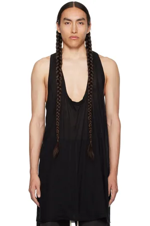 Rick Owens Black Fog Tank Top