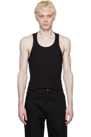 K.NGSLEY Black Ian Tank Top
