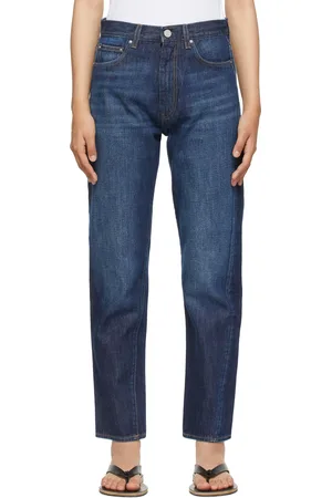 Totême Indigo Twisted Seam Jeans