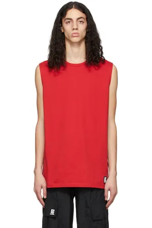 Balmain Red Logo T-Shirt