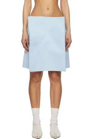 LII Blue Square Miniskirt