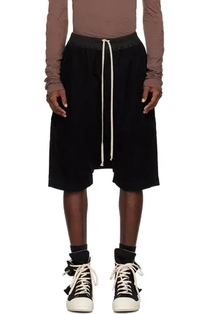 Rick Owens Black Pods Shorts