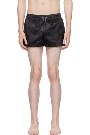 Dolce & Gabbana Black Monogram Swim Shorts