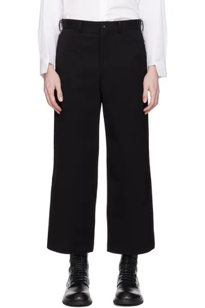 Comme des Garçons Black Kersey Trousers