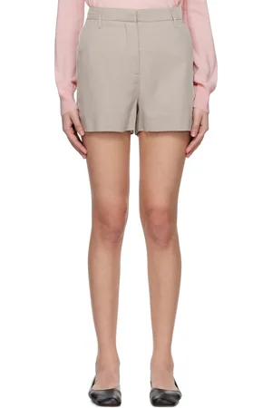 REMAIN Birger Christensen Gray Suiting Bermuda Shorts