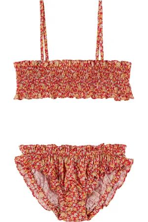 BONPOINT Kids Multicolor Finlay Bikini & Pouch Set
