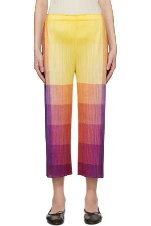 PLEATS PLEASE ISSEY MIYAKE Multicolor Photon Trousers