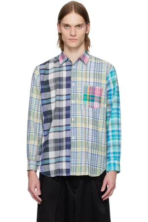 Comme des Garçons Multicolor Yarn Dyed Cotton Check Poplin Shirt