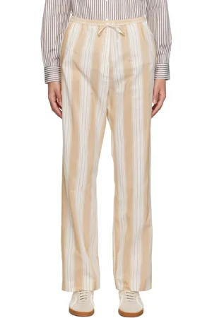 Totême Tan Drawstring Lounge Pants