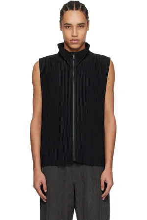 Issey Miyake Black Monthly Color March Vest