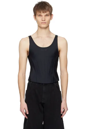 MUGLER Corseted Tank Top