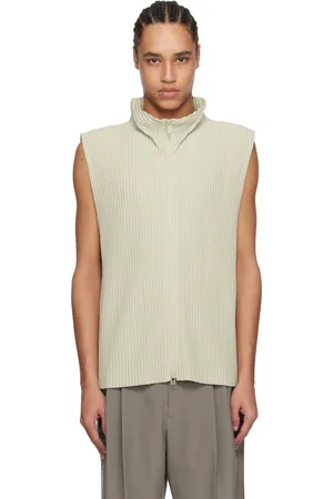 Issey Miyake Gray Monthly Color March Vest