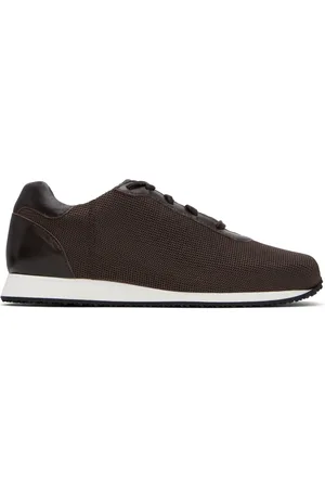 OUR LEGACY Brown Blunt Runner Sneakers