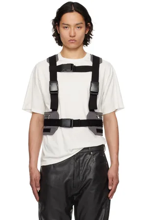 Rick Owens Gray Hollywood Harness Vest