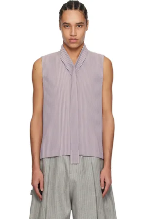 Issey Miyake Purple Turbine Vest