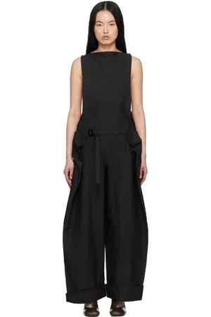 Issey Miyake Black Fold To Form Jumpsuit