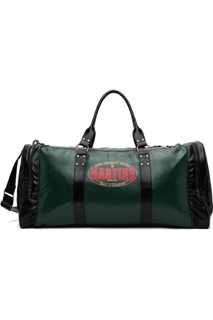MARTINE ROSE Green & Black Extreme Sports Duffle Bag