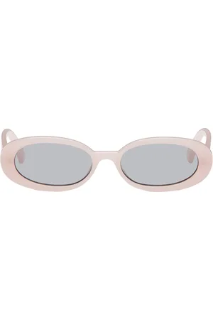Le Specs SSENSE Exclusive Pink Outta Love Sunglasses