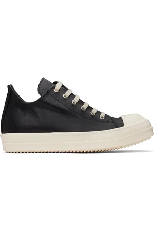 Rick Owens Black Hollywood Low Sneakers