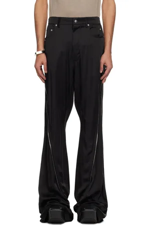 Rick Owens Black Hollywood Bolan Banana Trousers