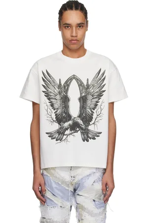 Who Decides War White Soaring Window Short Sleeve T-shirt