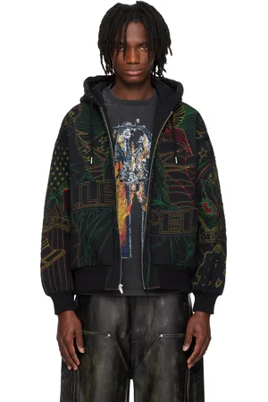 Who Decides War Black Pelle Pelle Edition Monument Hoodie