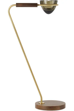 HOUSEPLANT Gold Standing Ashtray