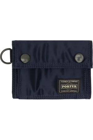 PORTER-YOSHIDA & CO Navy Tanker Pocket Wallet