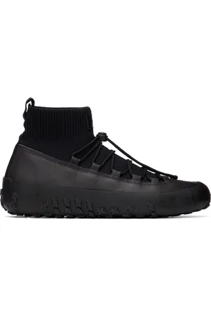 LEMAIRE Black Vibram Wrap On Sneakers