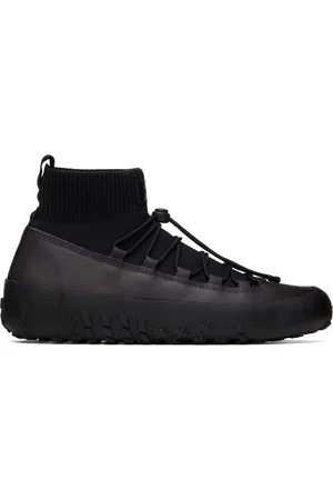 LEMAIRE Black Vibram Wrap On Sneakers