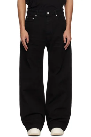 Rick Owens Black Hollywood Geth Jeans